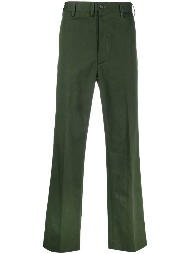 Marni straight-leg cut trousers - Green von Marni
