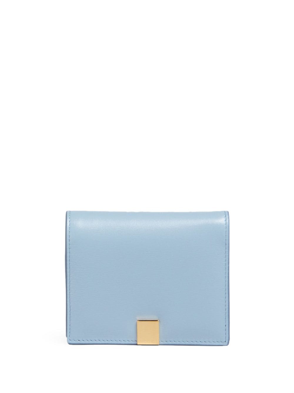 Marni tri-fold leather wallet - Blue von Marni