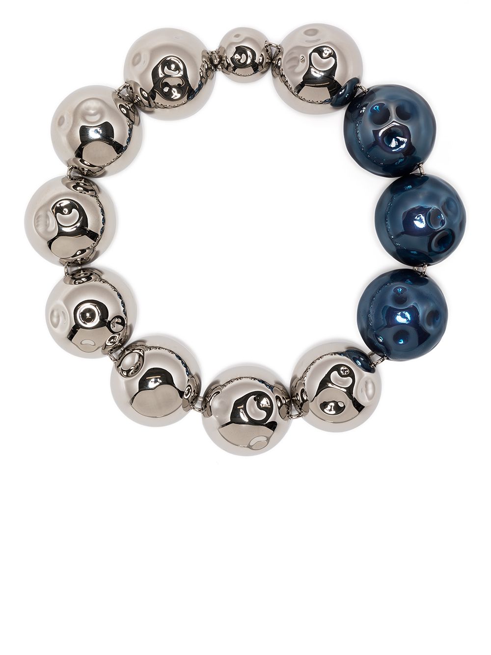 Marni two-tone spherical-design necklace - Silver von Marni