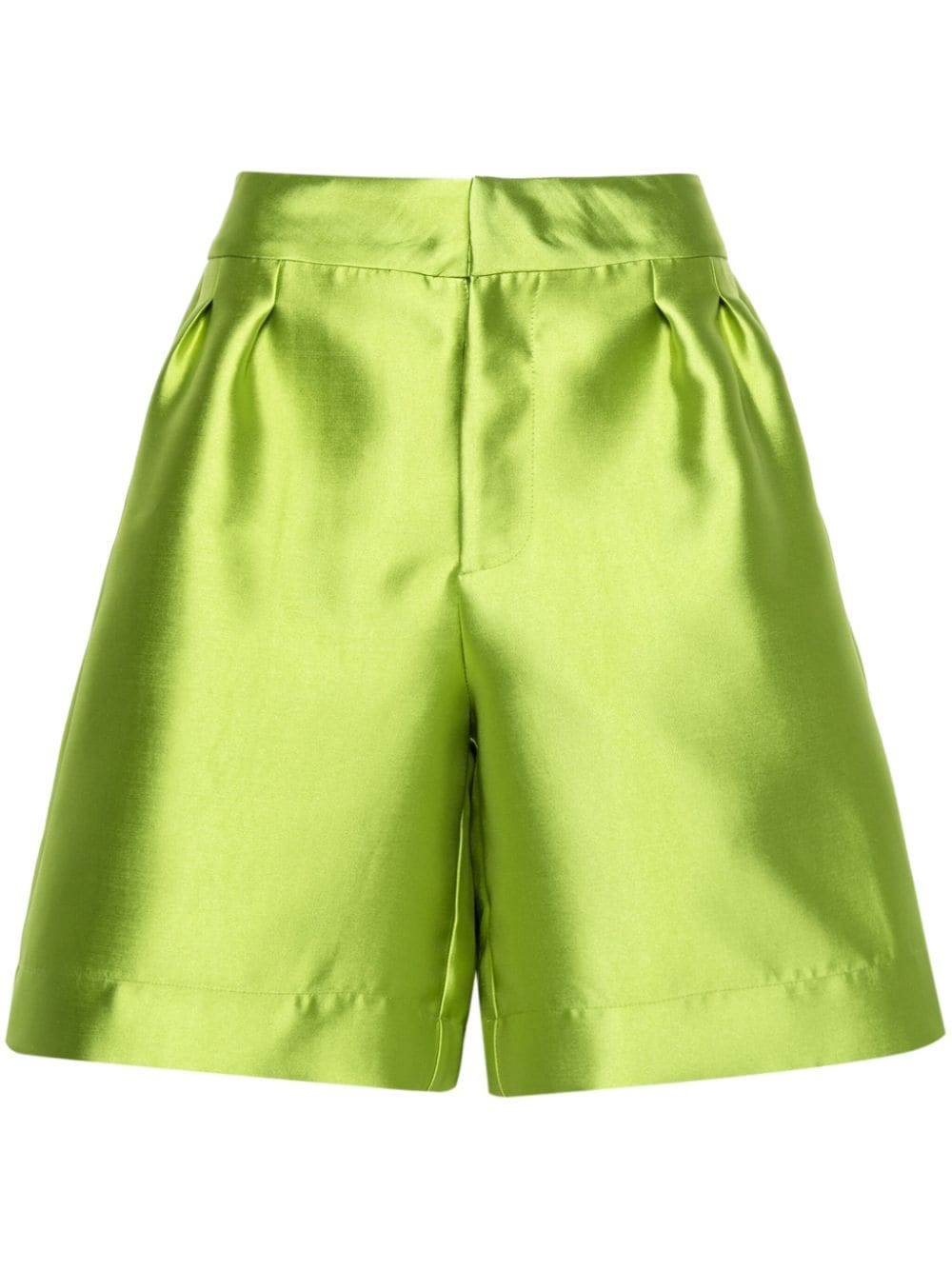 Marques'Almeida Skater tailored taffeta shorts - Green von Marques'Almeida