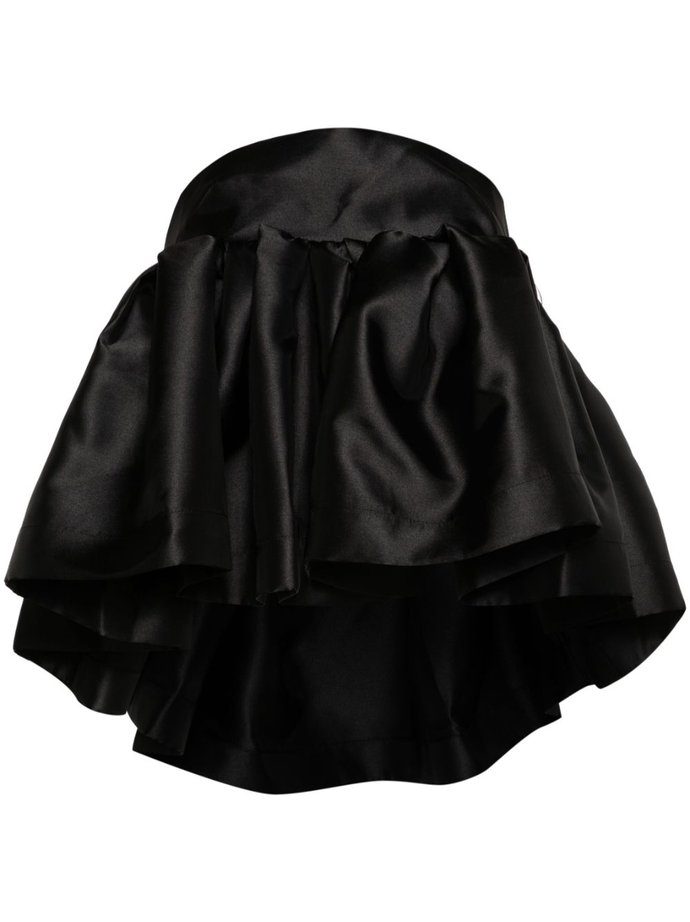 Marques'Almeida strapless peplum blouse - Black von Marques'Almeida