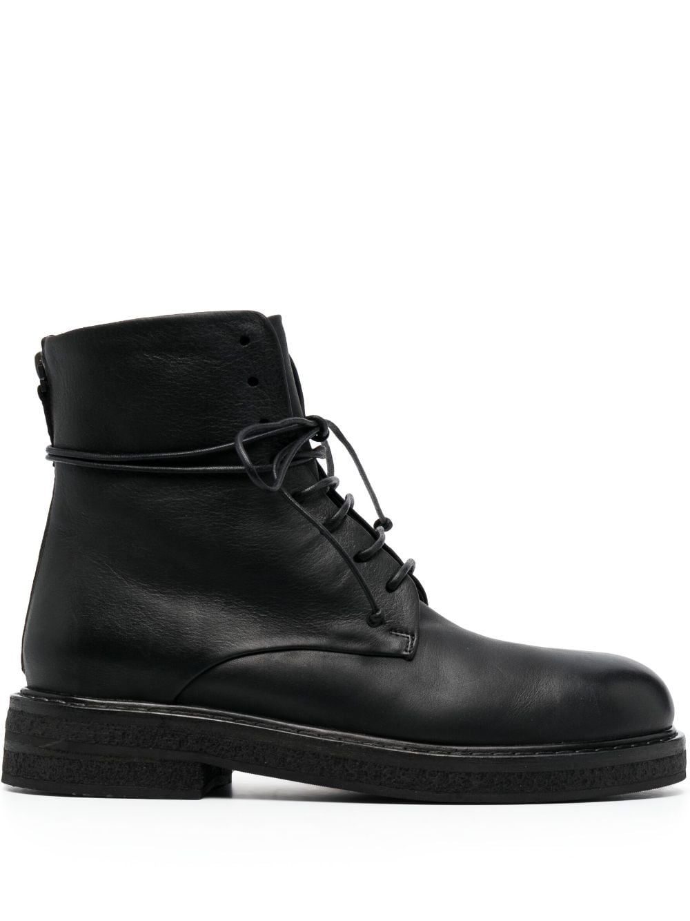 Marsèll 40mm zip-up leather boots - Black von Marsèll