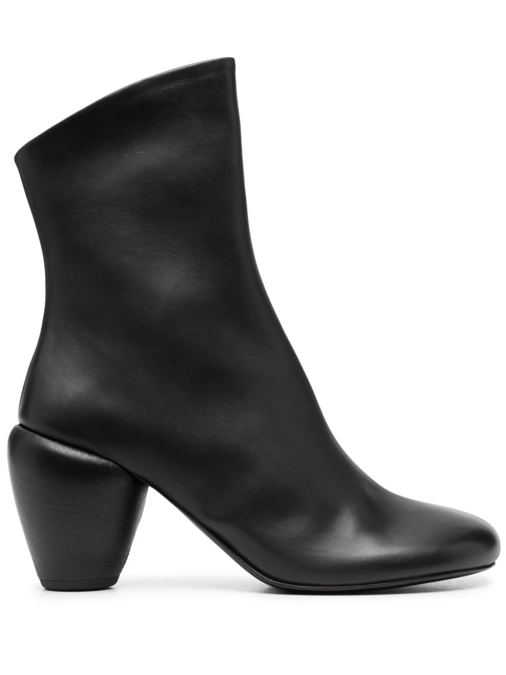 Marsèll 80mm leather ankle boots - Black von Marsèll