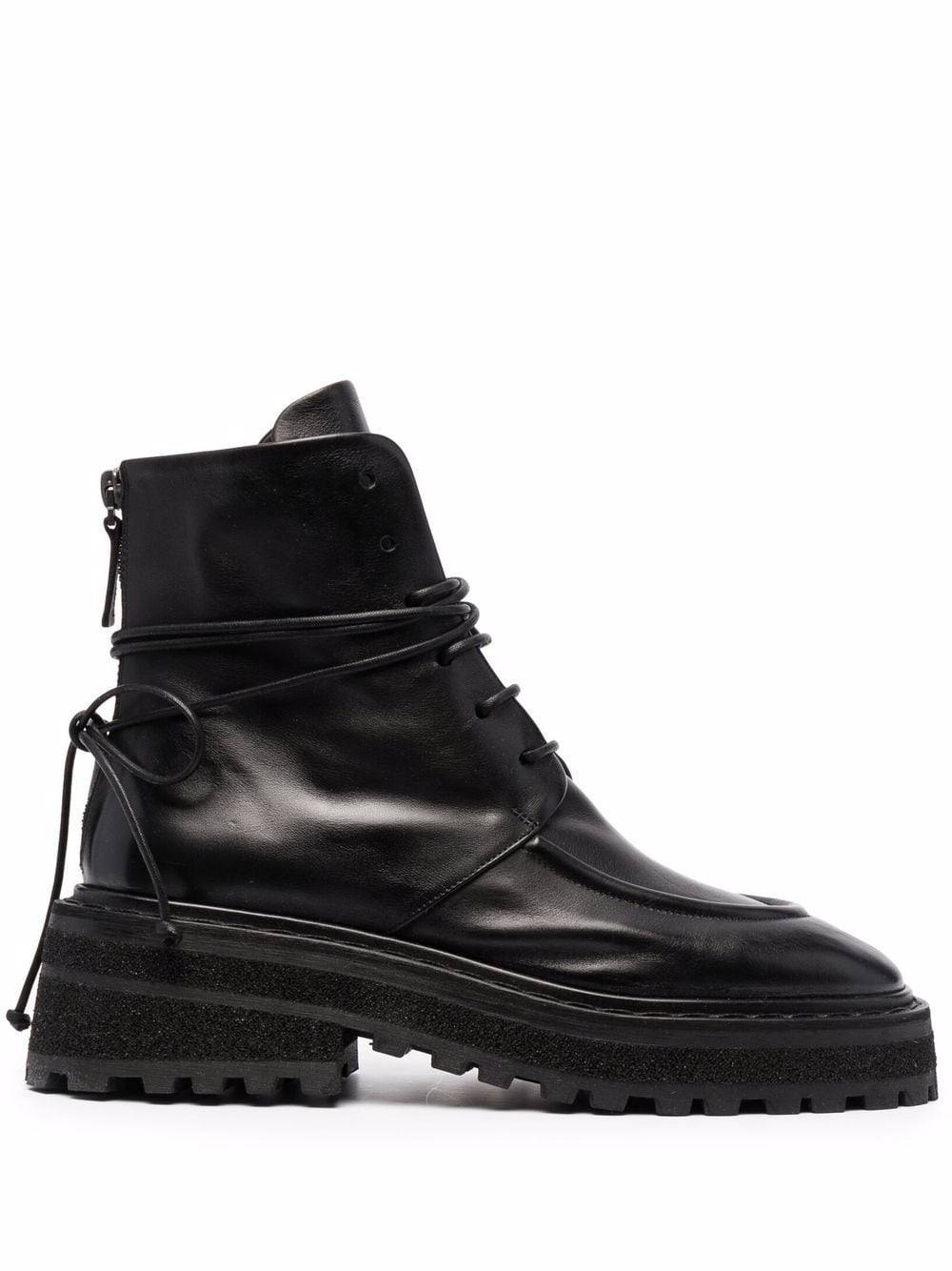 Marsèll Carro ridged-sole leather boots - Black von Marsèll