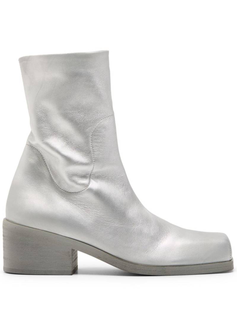 Marsèll Cassello leather ankle boots - Silver von Marsèll