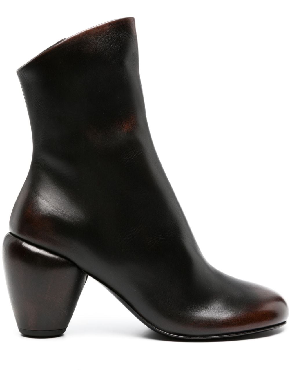 Marsèll Conotto 80mm leather boots - Brown von Marsèll