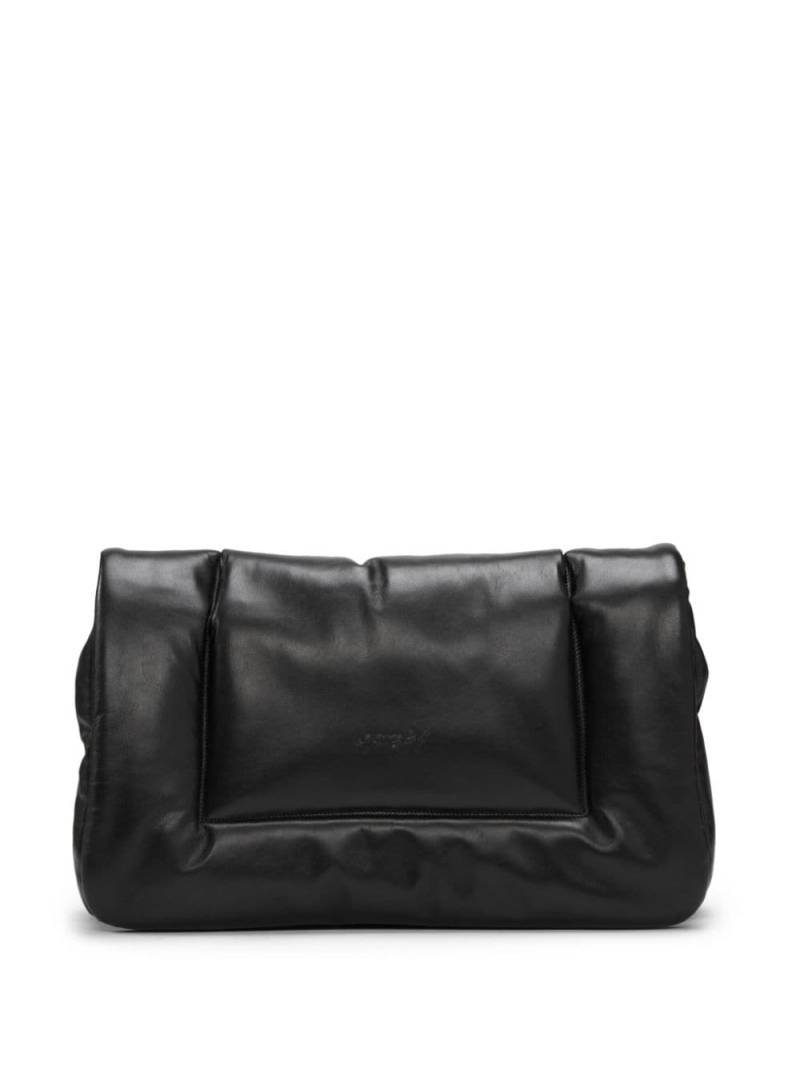 Marsèll Cornice leather clutch bag - Black von Marsèll