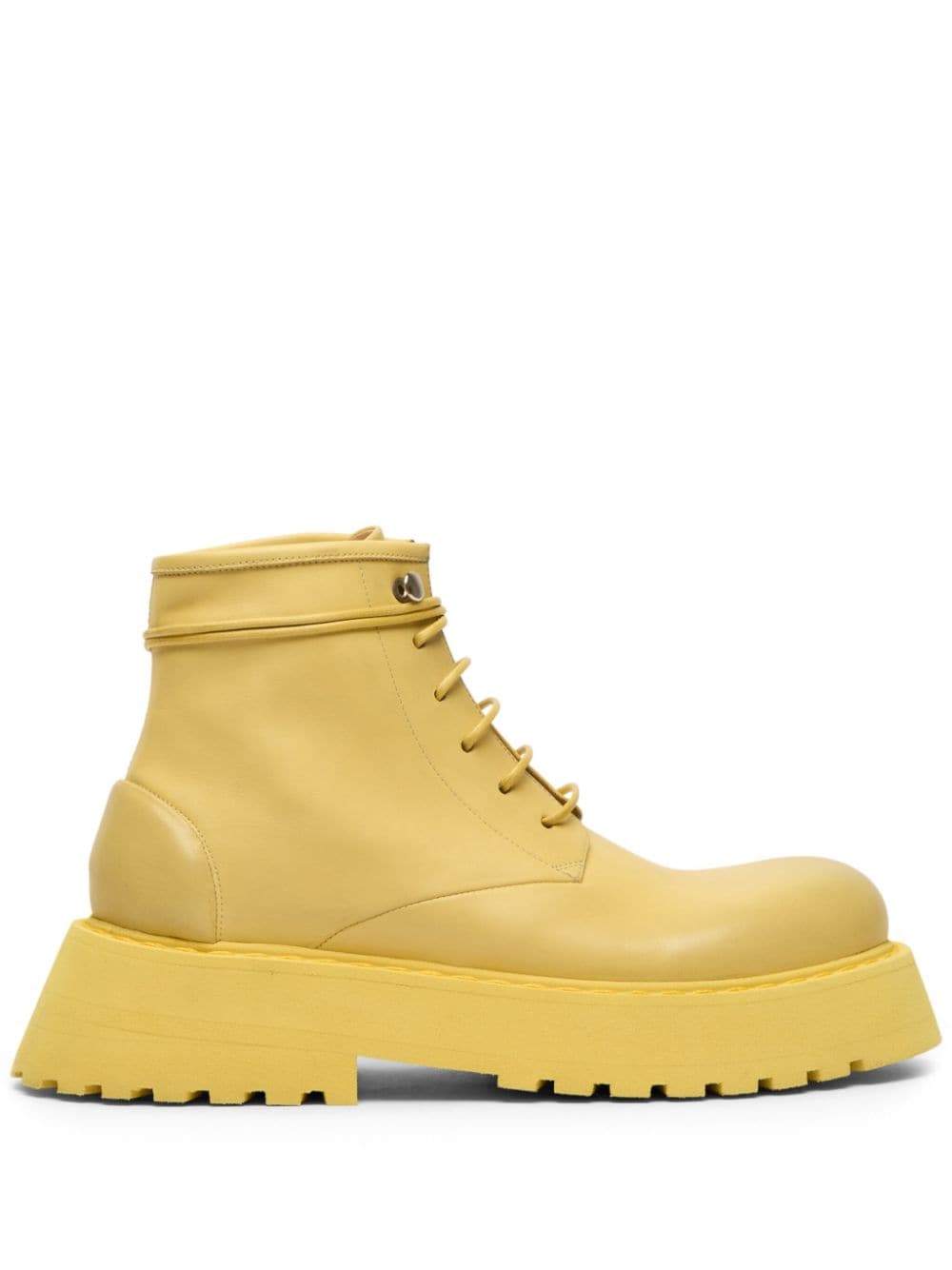 Marsèll Micarro leather ankle boots - Yellow von Marsèll