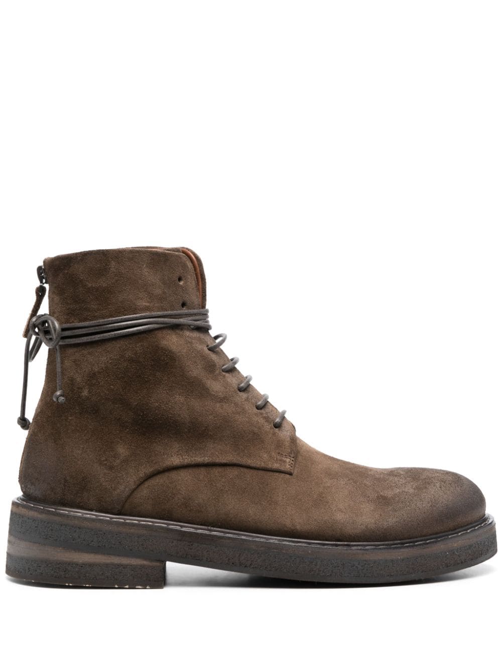 Marsèll Parrucca suede lace-up boots - Brown von Marsèll