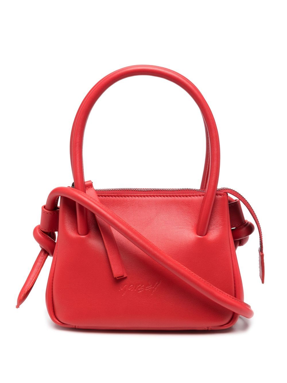 Marsèll Sacco Piccolo leather mini bag - Red von Marsèll