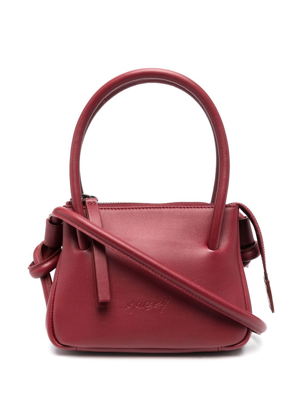 Marsèll Sacco Piccolo leather mini bag - Red von Marsèll