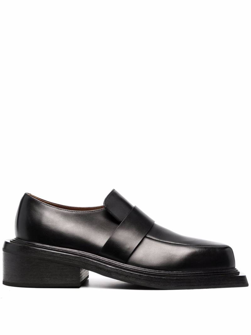 Marsèll Spatoletto leather loafers - Black von Marsèll