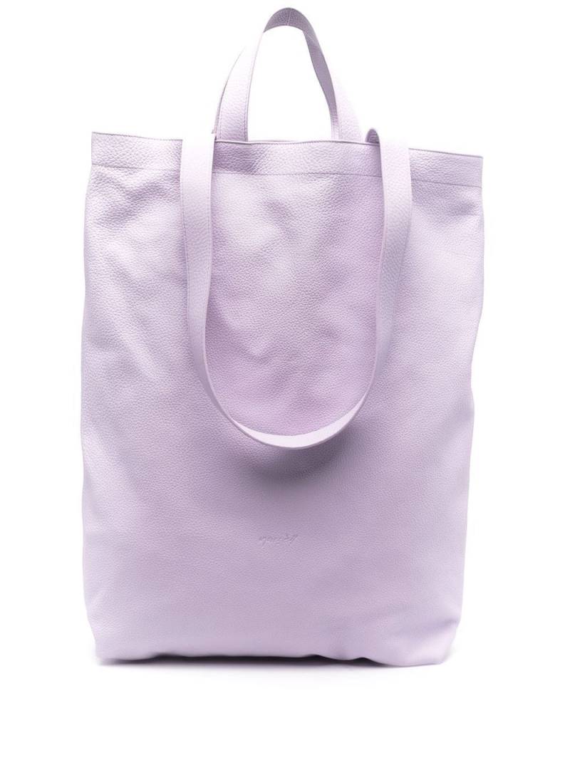Marsèll Sporta leather tote bag - Purple von Marsèll