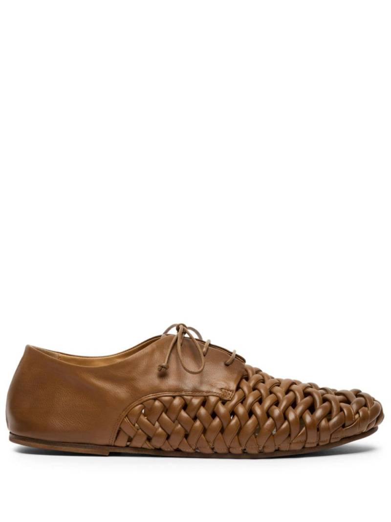 Marsèll Steccoblocco leather Derby shoes - Brown von Marsèll
