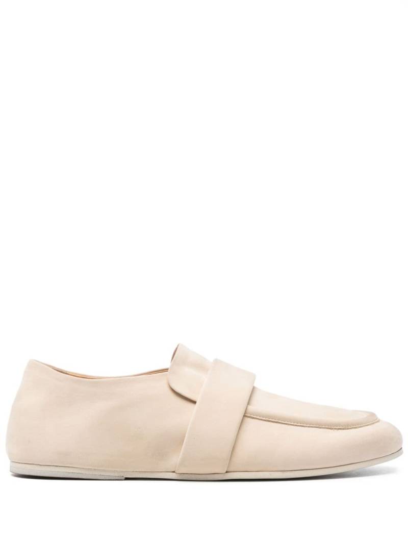 Marsèll Steccoblocco nubuck leather loafers - Neutrals von Marsèll