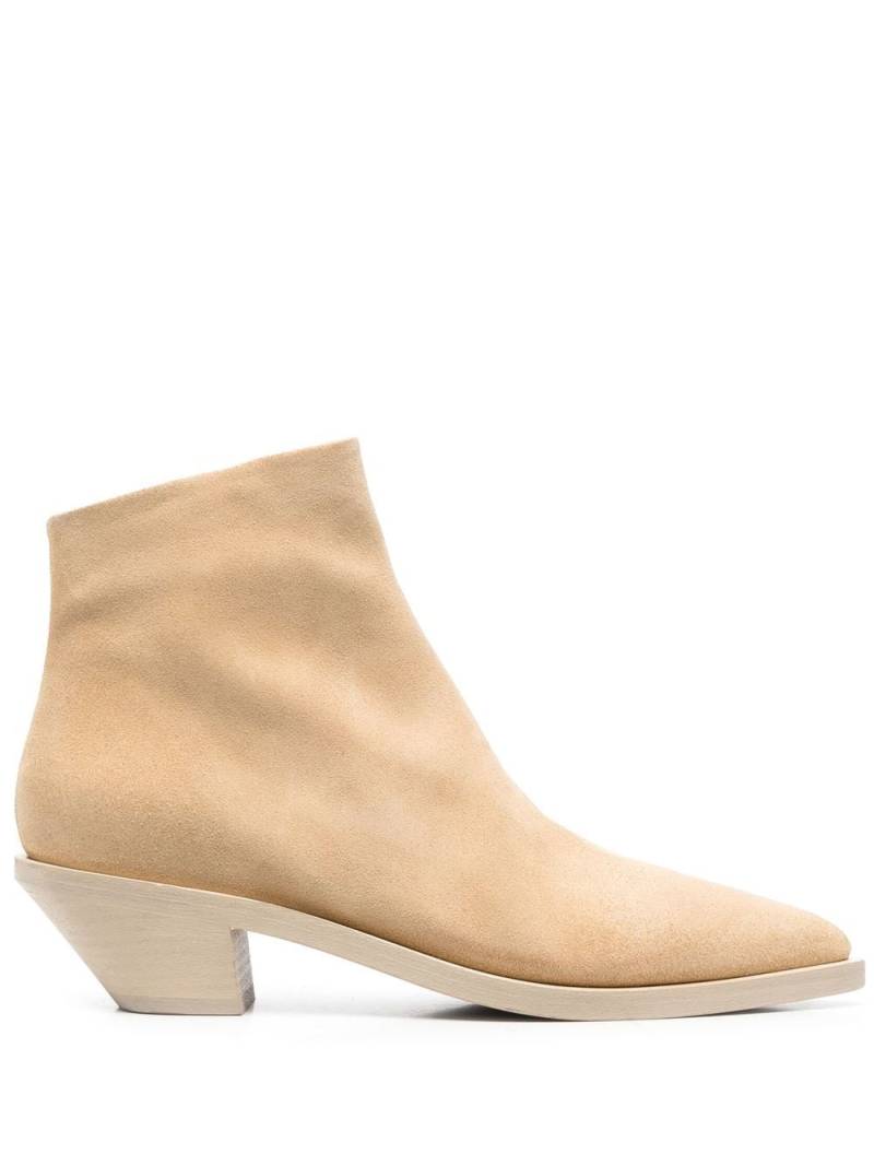 Marsèll Stuzzichello suede boots - Neutrals von Marsèll