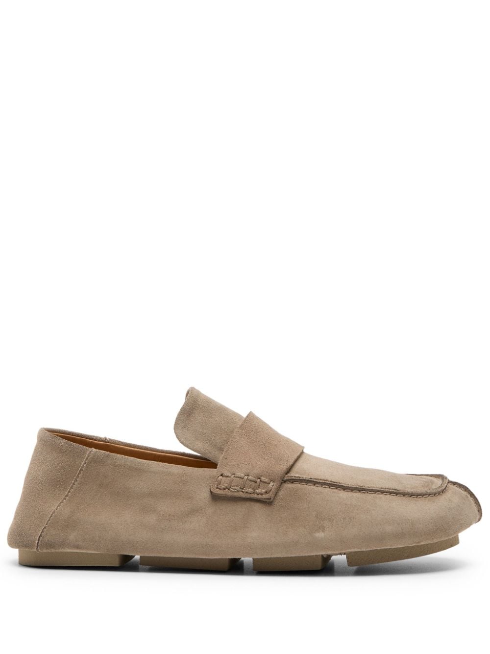 Marsèll Toddone suede loafers - Neutrals von Marsèll