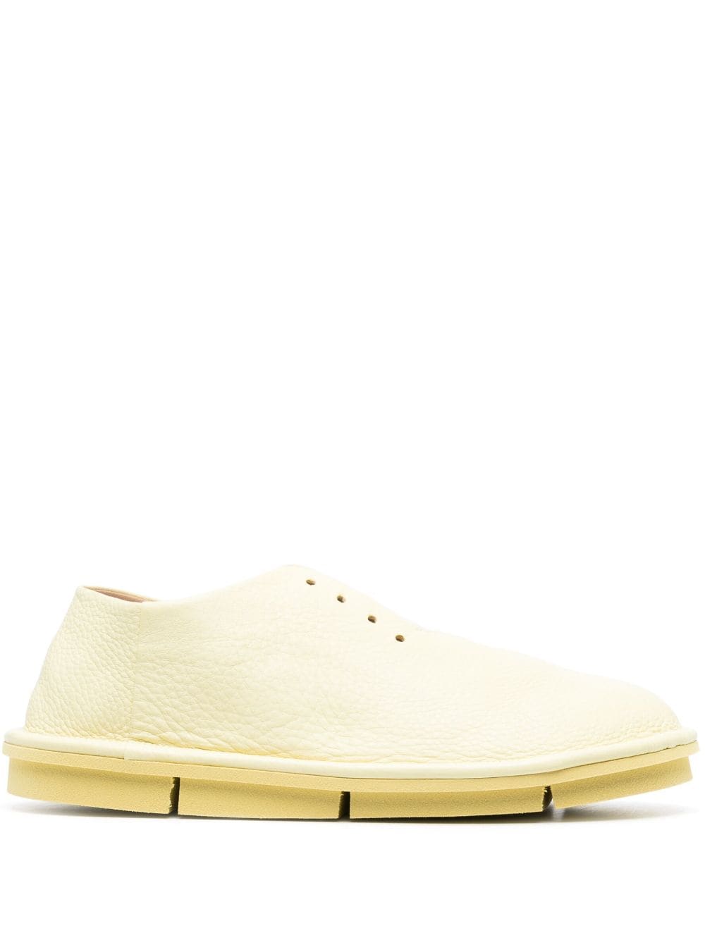 Marsèll almond-toe lace-up Oxford shoes - Yellow von Marsèll