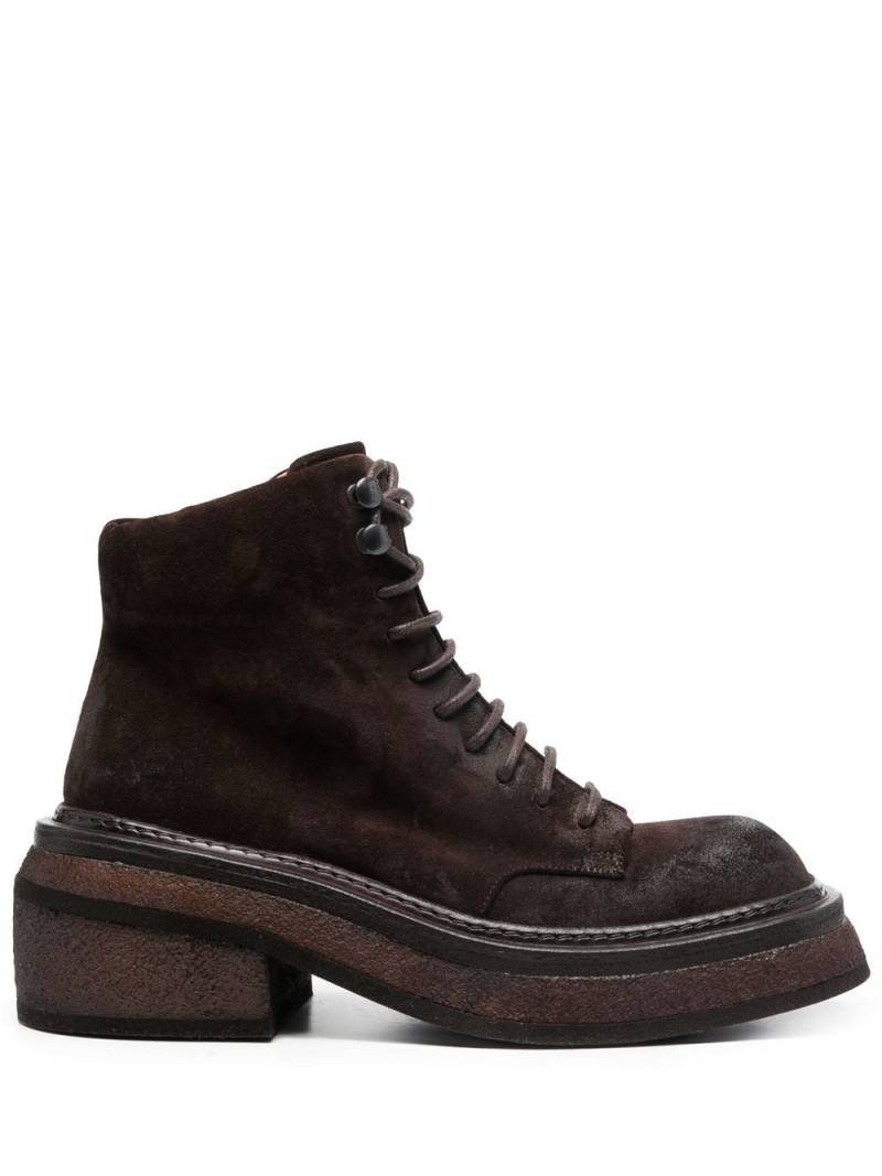 Marsèll ankle lace-up fastening boots - Brown von Marsèll
