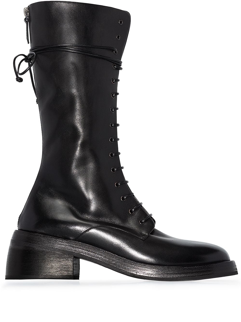 Marsèll mid-calf combat boots - Black von Marsèll