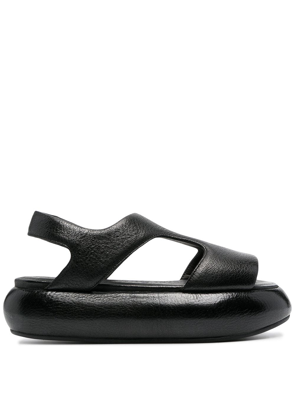 Marsèll chunky-bubble sole open toe sandals - Black von Marsèll