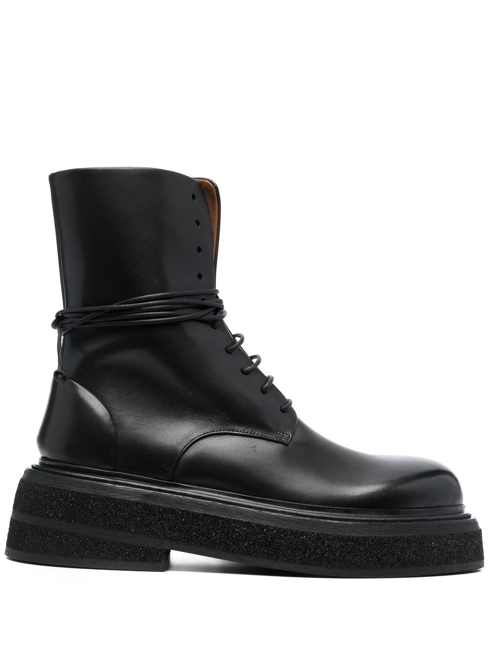 Marsèll chunky lace-up boots - Black von Marsèll