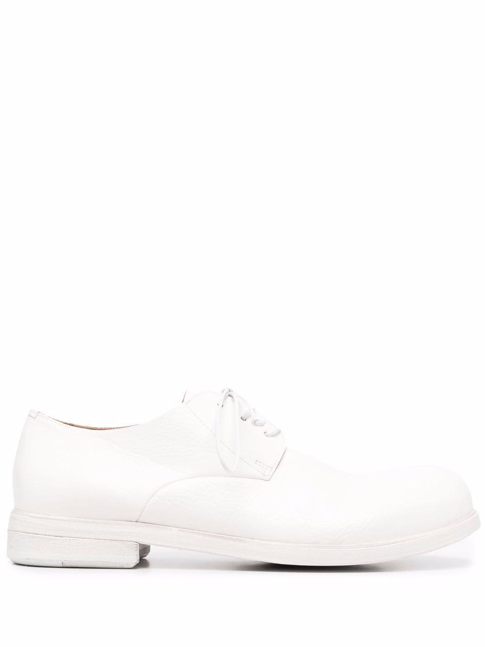 Marsèll chunky lace-up leather derby shoes - White von Marsèll