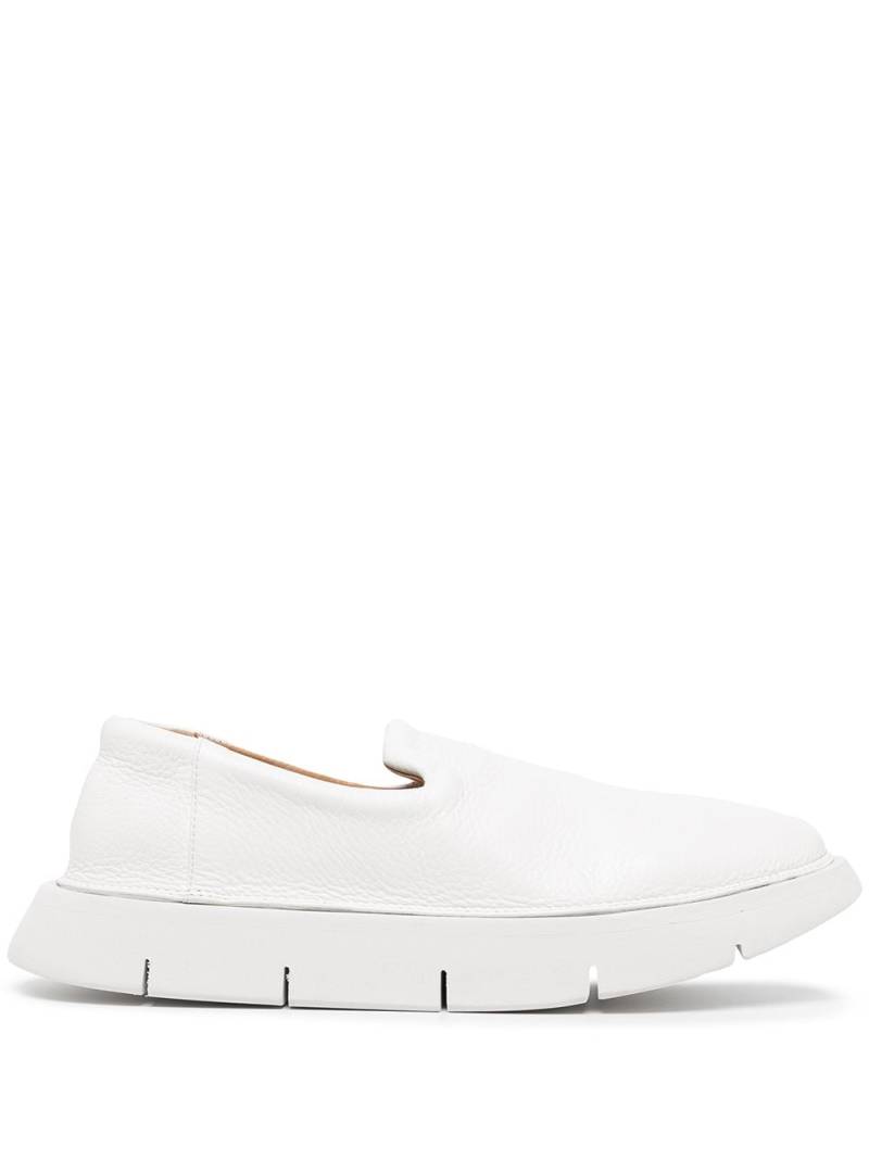 Marsèll chunky sole leather loafers - White von Marsèll