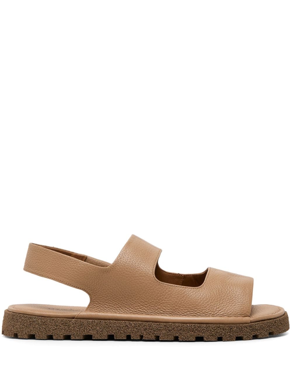 Marsèll cut-out leather sandals - Neutrals von Marsèll