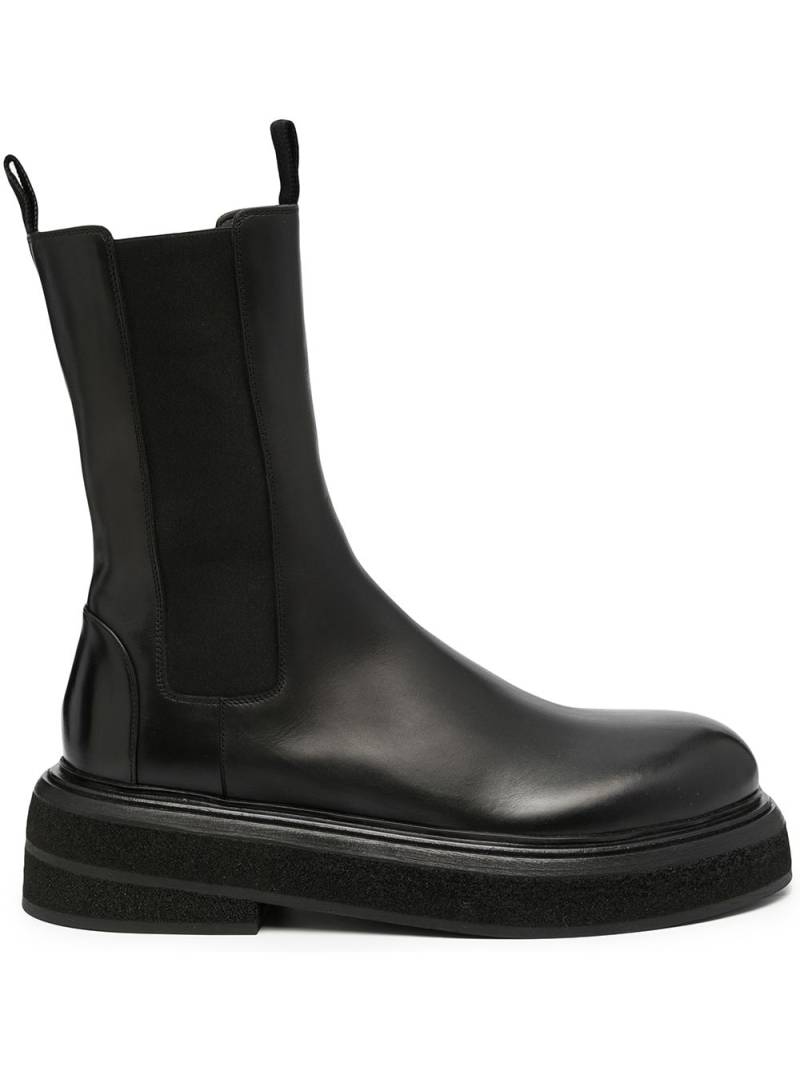 Marsèll elasticated side-panel boots - Black von Marsèll