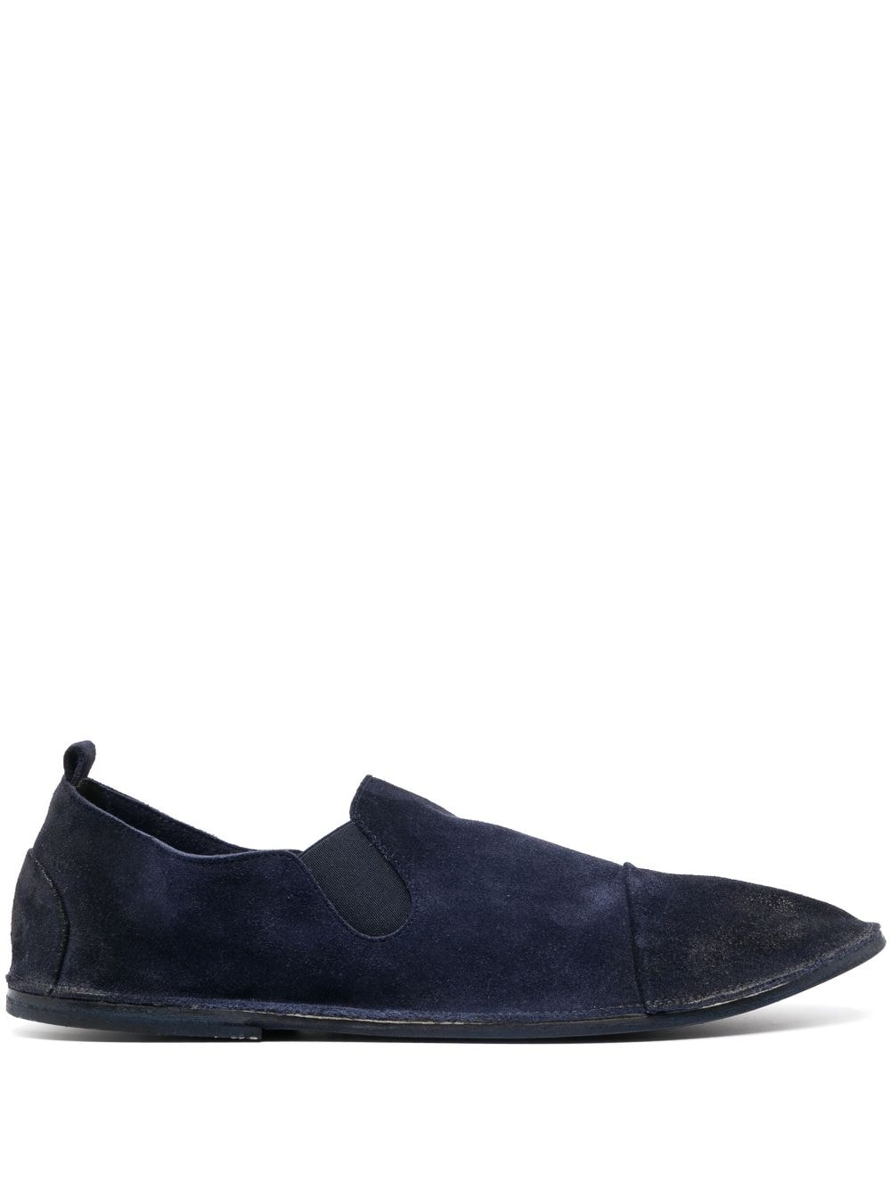 Marsèll elasticated side panels suede loafers - Blue von Marsèll