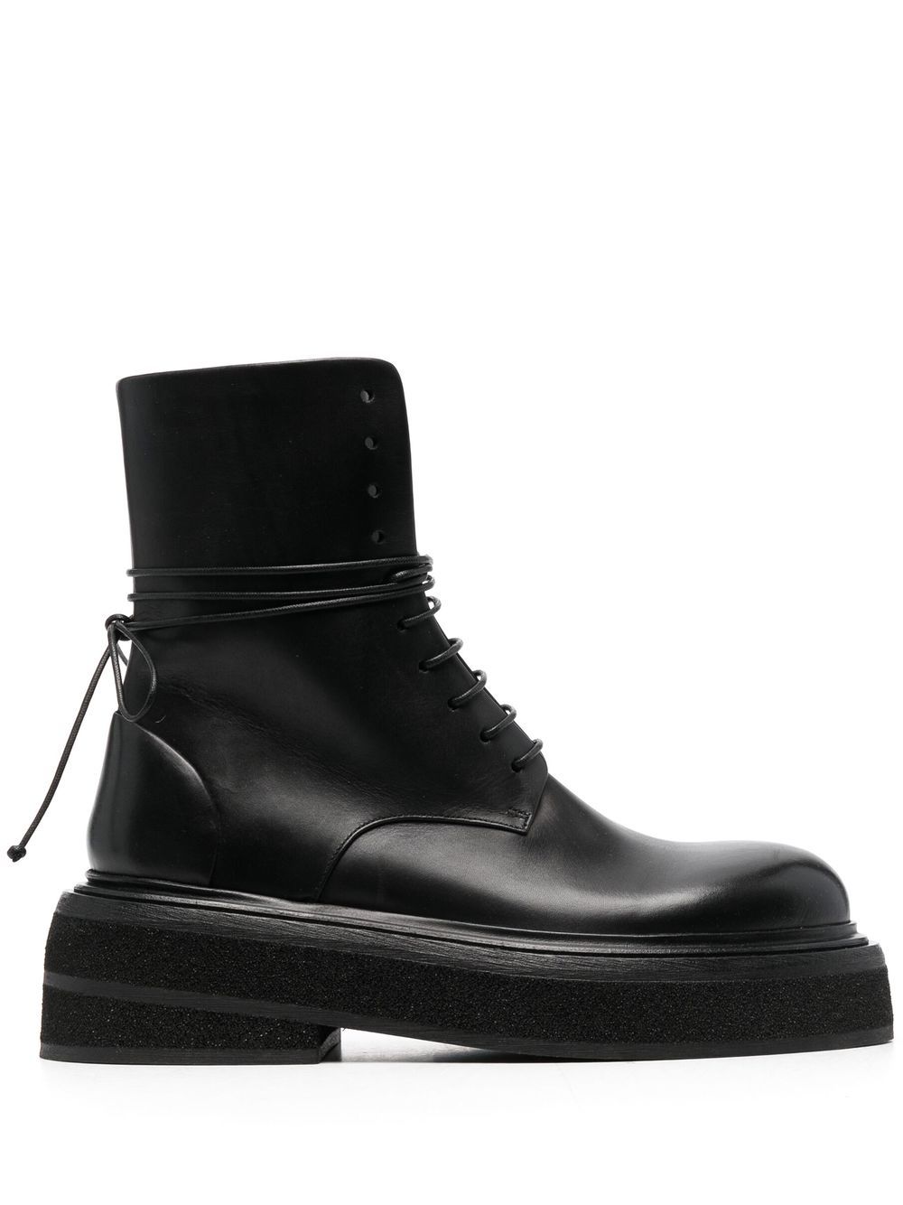 Marsèll knee-length combat boots - Black von Marsèll