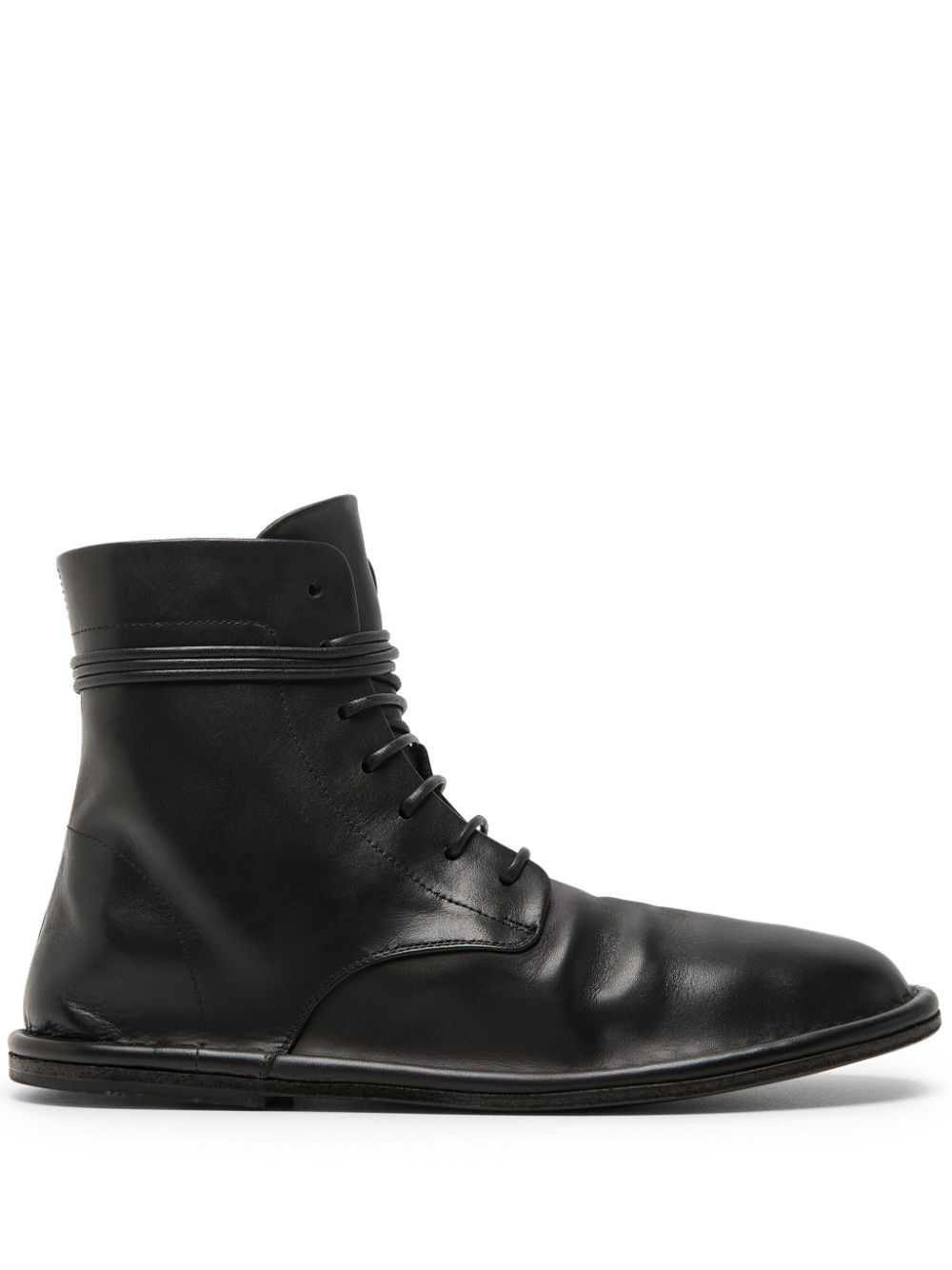 Marsèll lace-up leather ankle boots - Black von Marsèll