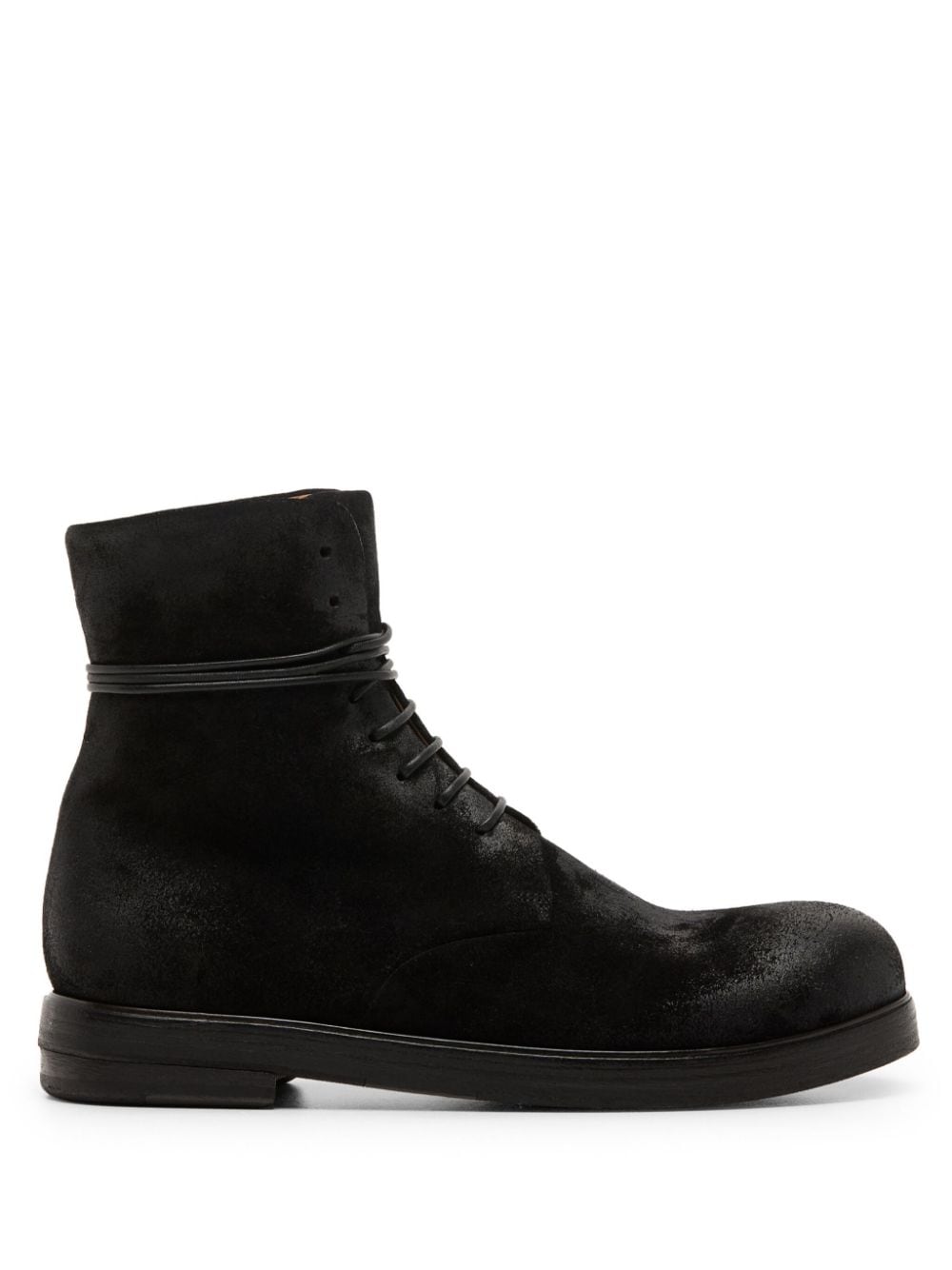 Marsèll lace-up leather boots - Black von Marsèll