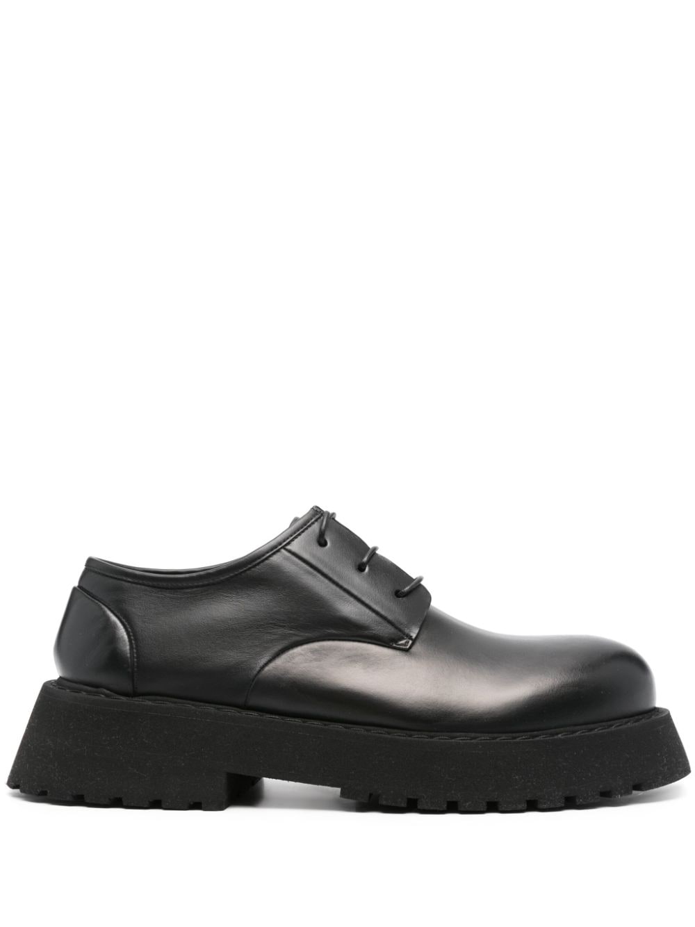 Marsèll lace-up leather derby shoes - Black von Marsèll