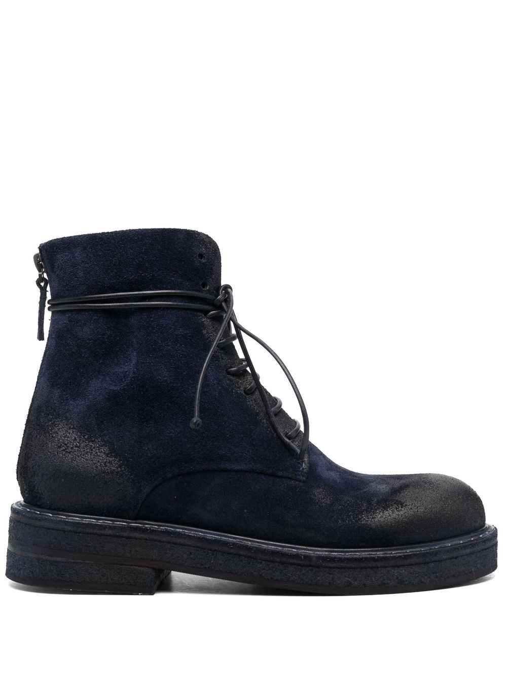 Marsèll lace-up suede boots - Blue von Marsèll