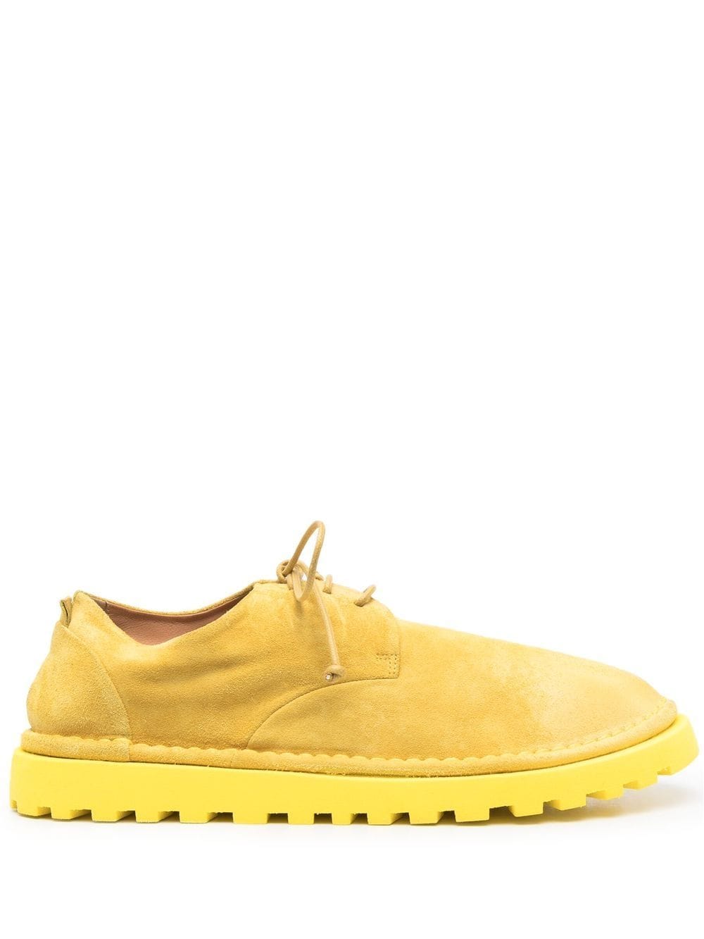 Marsèll lace-up suede derby shoes - Yellow von Marsèll