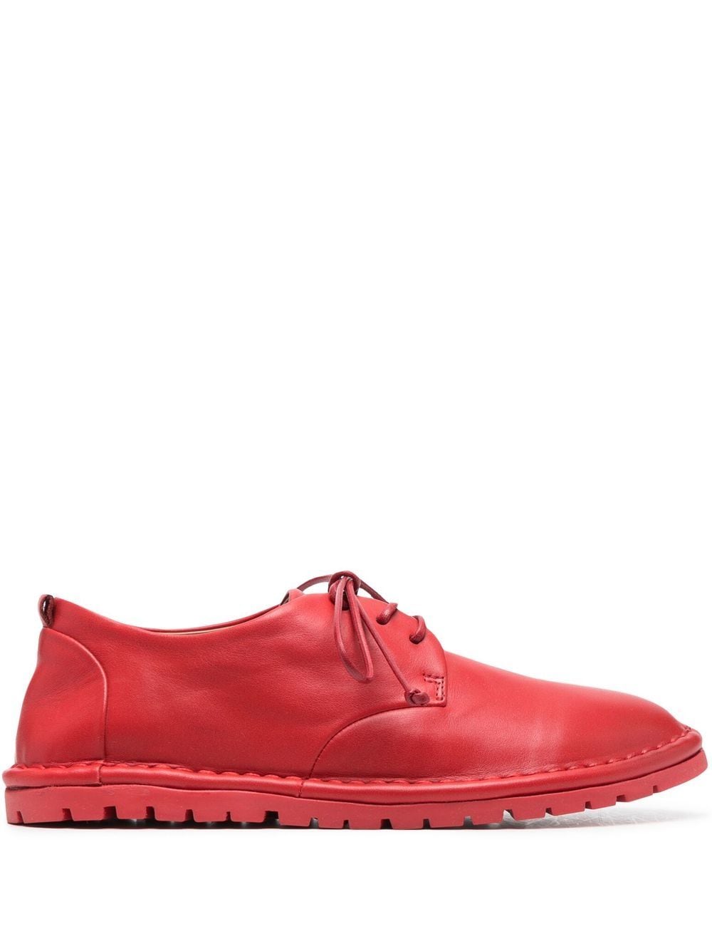 Marsèll leather lace-up brogues - Red von Marsèll