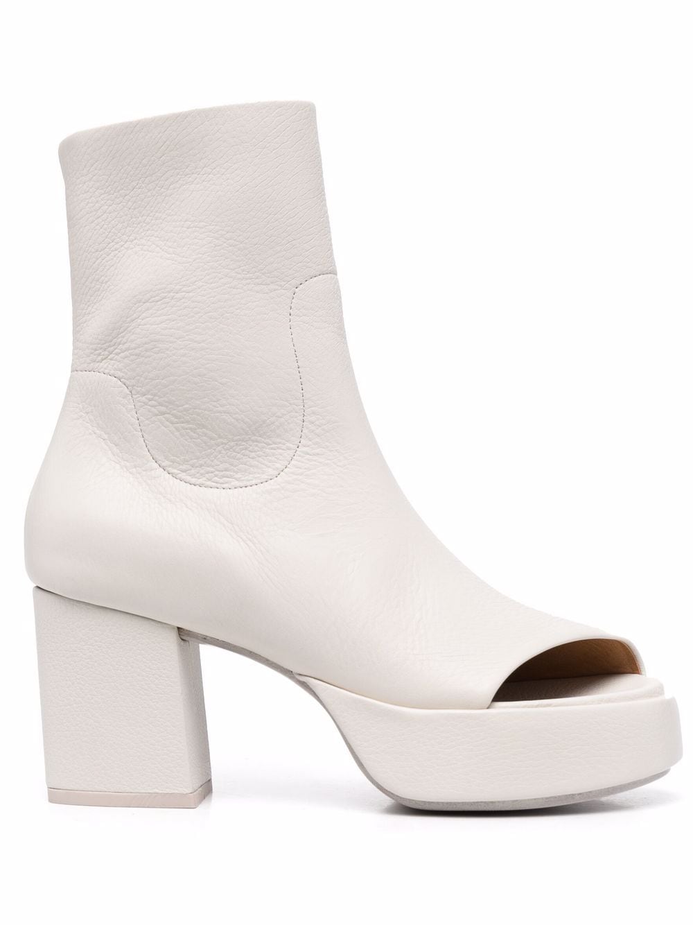 Marsèll open toe 95mm ankle boots - Neutrals von Marsèll