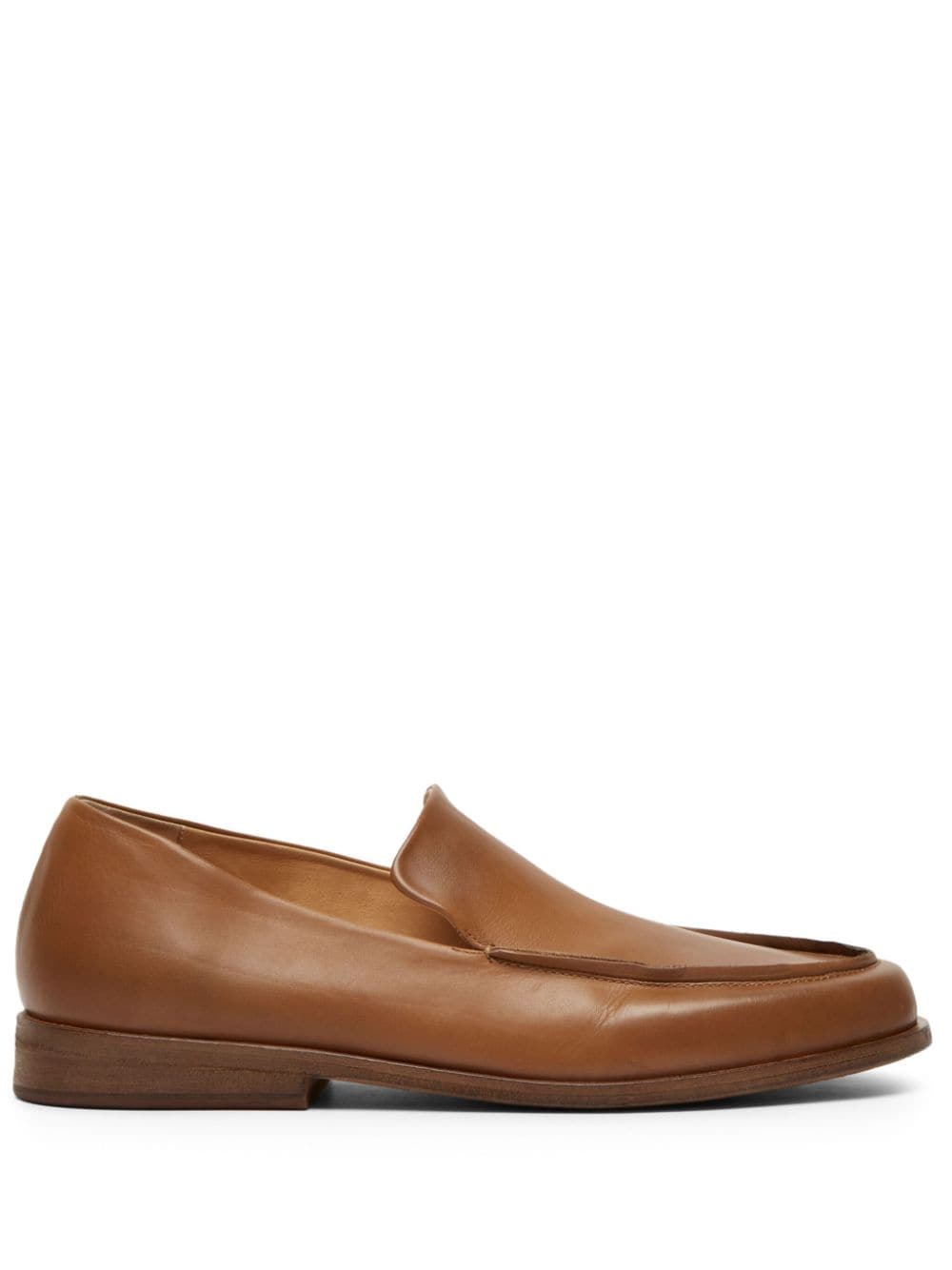 Marsèll round-toe leather loafers - Brown von Marsèll