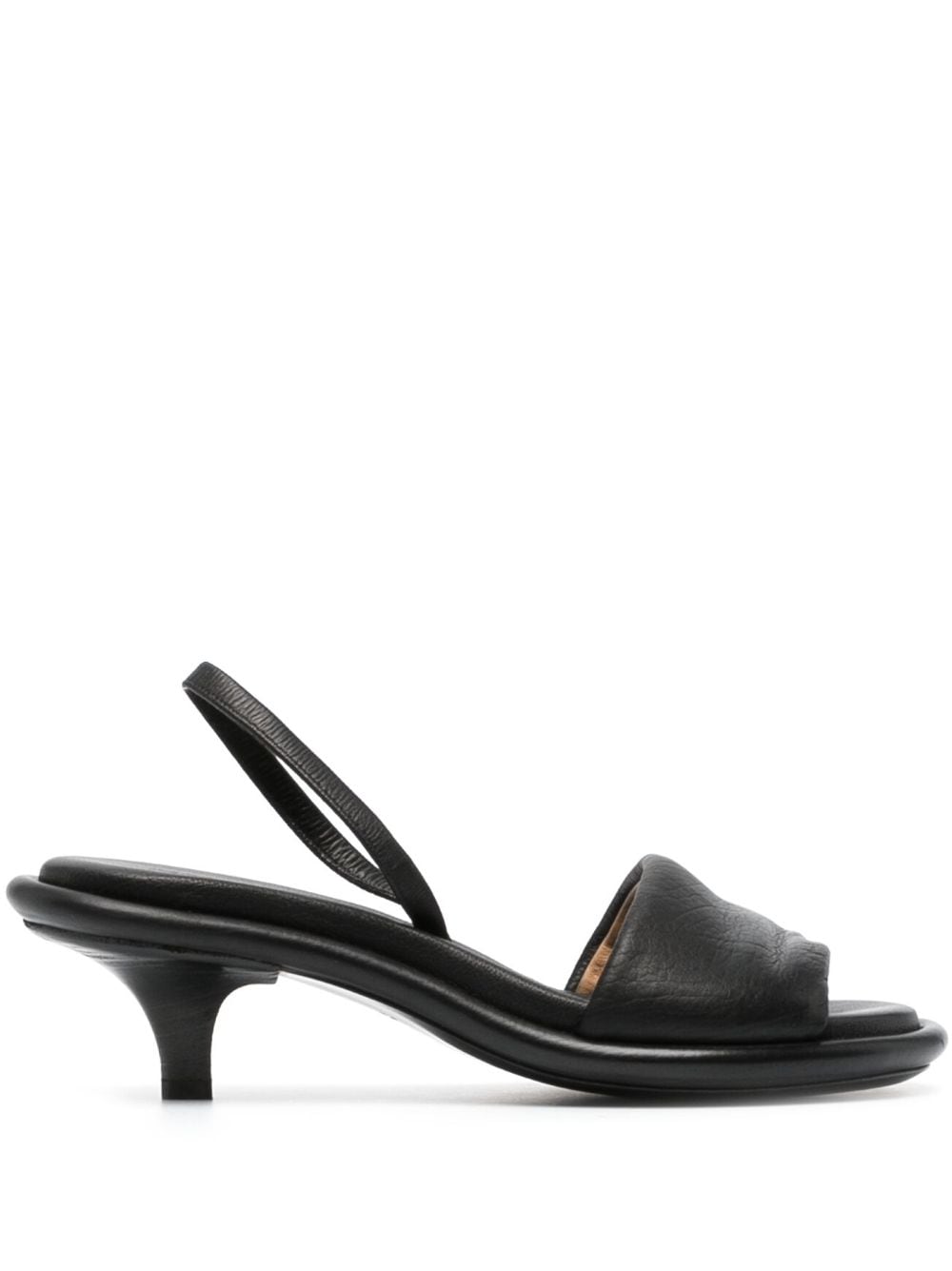 Marsèll slingback leather sandals - Black von Marsèll