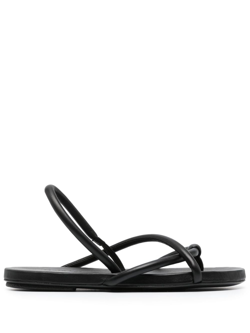 Marsèll slingback leather sandals - Black von Marsèll