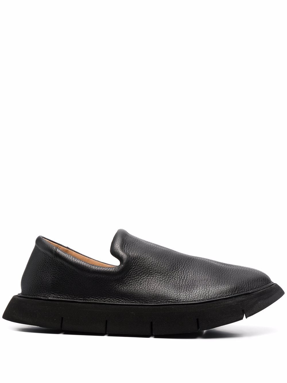 Marsèll slip-on leather loafers - Black von Marsèll