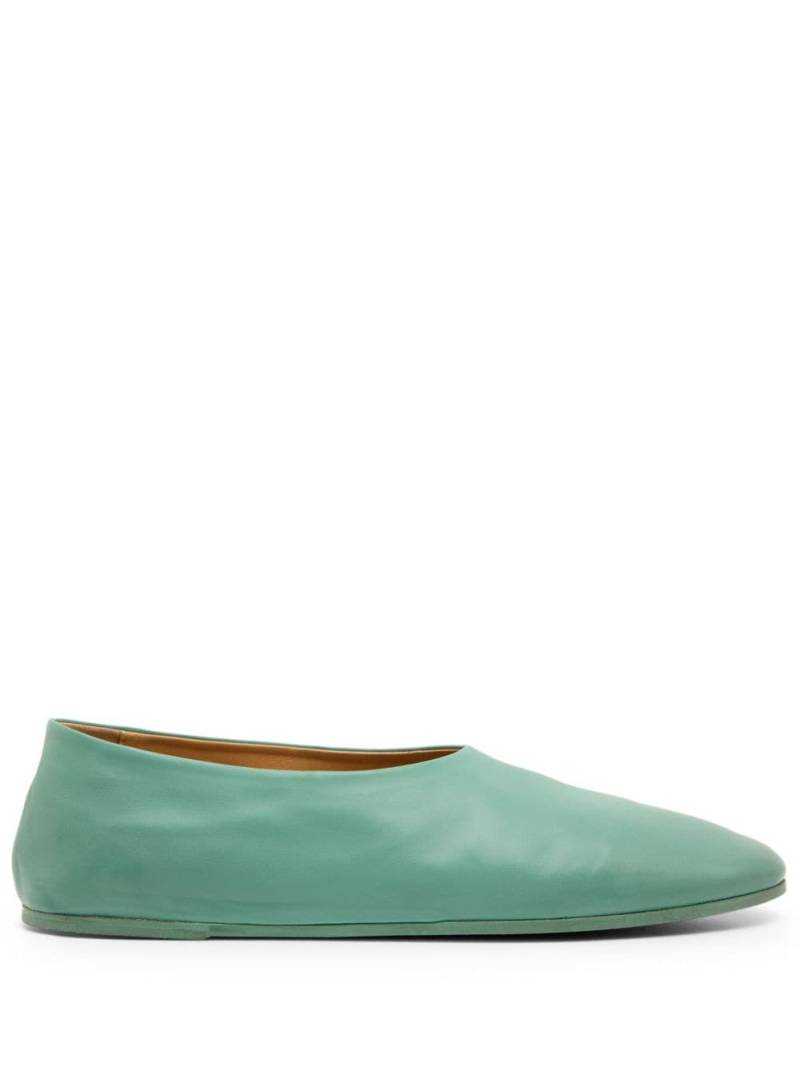 Marsèll slip-on leather loafers - Green von Marsèll