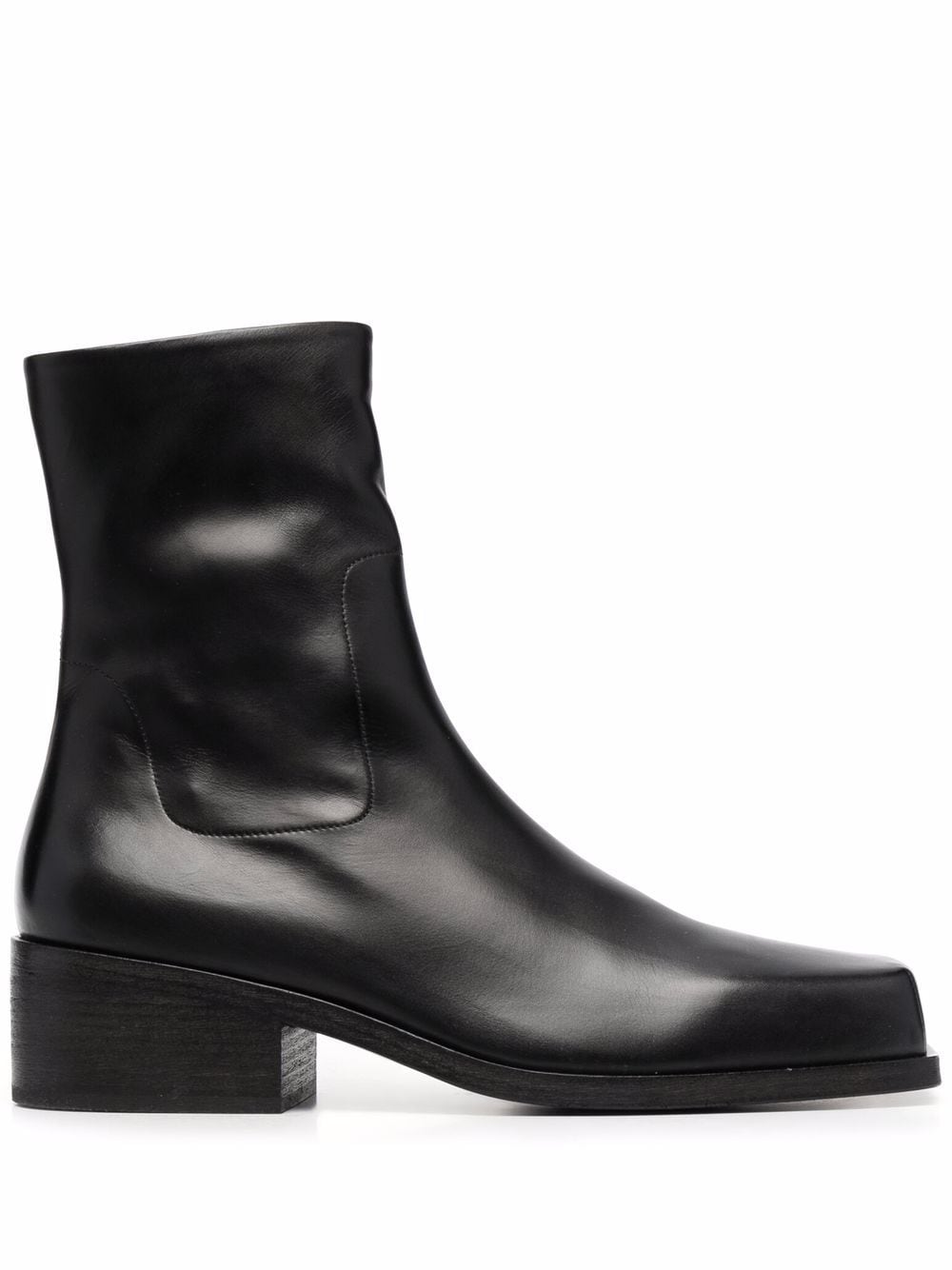 Marsèll square-toe block-heel boots - Black von Marsèll
