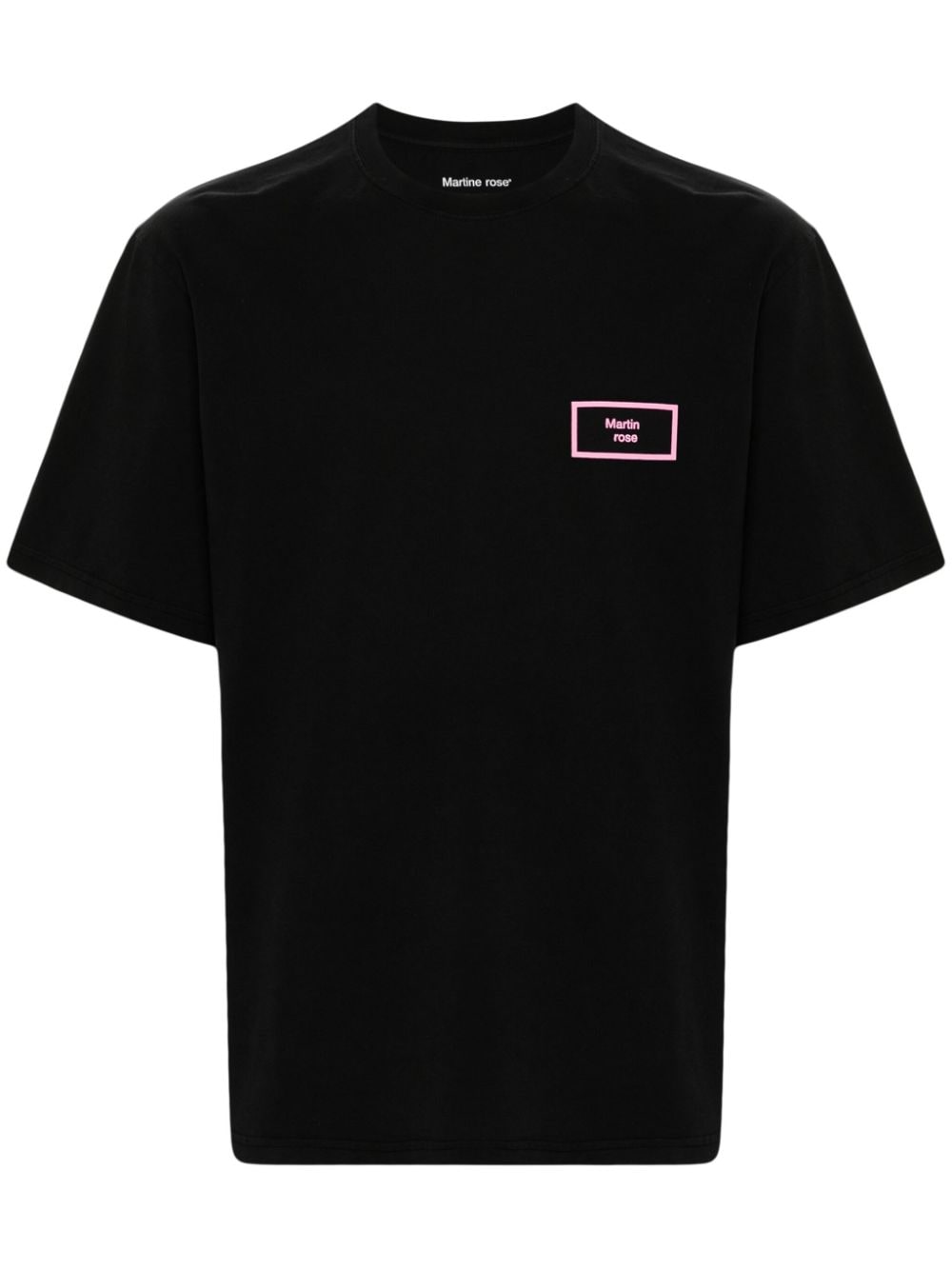 Martine Rose logo-print cotton T-shirt - Black von Martine Rose