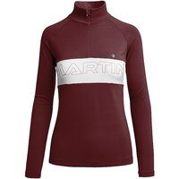 MARTINI Damen Funktions Zipshirt Pearl dunkelrot | S von Martini