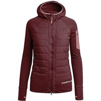 MARTINI Damen Touren Hybridjacke Colima Hoodie dunkelrot | L von Martini