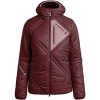 MARTINI Damen Touren Isojacke Broad Peak Hoodie dunkelrot | L von Martini