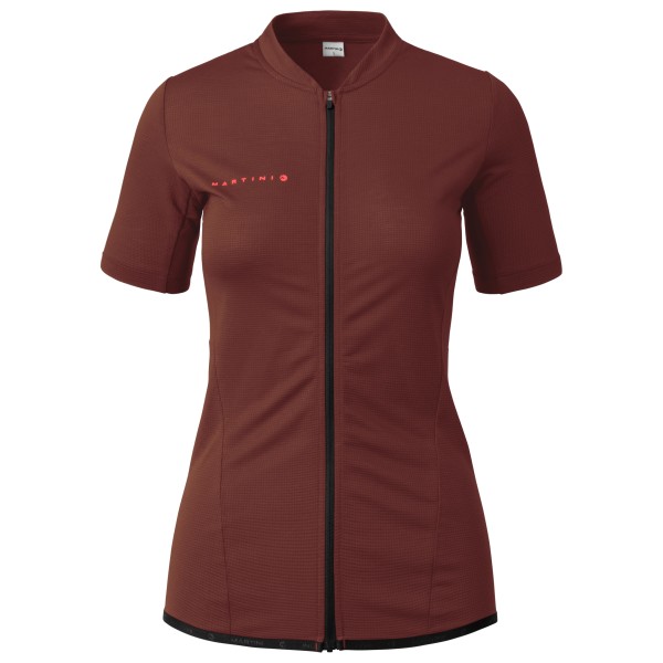 Martini - Women's Flowtrail Zip Shirt - Velotrikot Gr L;M;S;XL;XS beige;rot;schwarz von Martini